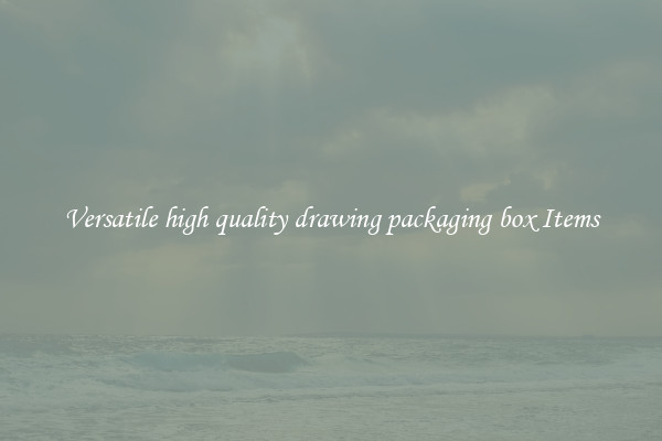 Versatile high quality drawing packaging box Items