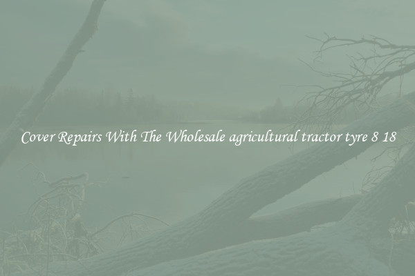  Cover Repairs With The Wholesale agricultural tractor tyre 8 18 