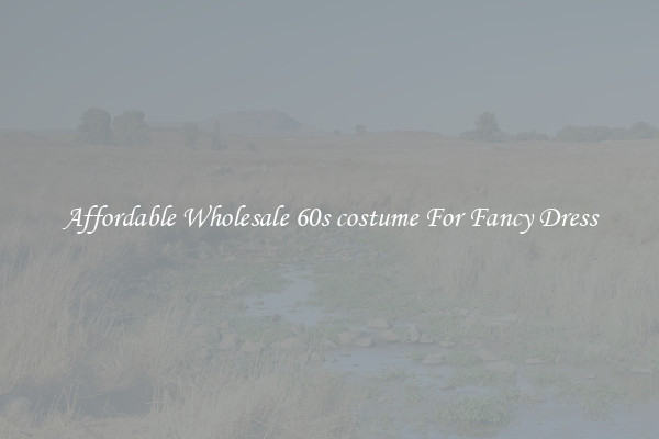 Affordable Wholesale 60s costume For Fancy Dress